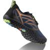 imageWater Shoes for Men Barefoot QuickDry Aqua Sock Outdoor Athletic Sport Shoes for Kayaking Boating Hiking Surfing WalkingDblueOrange