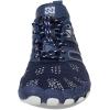 imageWater Shoes for Men Barefoot QuickDry Aqua Sock Outdoor Athletic Sport Shoes for Kayaking Boating Hiking Surfing WalkingJdark Blue