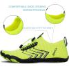 imageWater Shoes for Men Barefoot QuickDry Aqua Sock Outdoor Athletic Sport Shoes for Kayaking Boating Hiking Surfing WalkingLyg Green