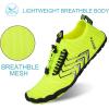 imageWater Shoes for Men Barefoot QuickDry Aqua Sock Outdoor Athletic Sport Shoes for Kayaking Boating Hiking Surfing WalkingLyg Green