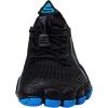 imageWater Shoes for Men Barefoot QuickDry Aqua Sock Outdoor Athletic Sport Shoes for Kayaking Boating Hiking Surfing WalkingMblackBlue