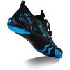 imageWater Shoes for Men Barefoot QuickDry Aqua Sock Outdoor Athletic Sport Shoes for Kayaking Boating Hiking Surfing WalkingMblackBlue