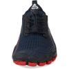 imageWater Shoes for Men Barefoot QuickDry Aqua Sock Outdoor Athletic Sport Shoes for Kayaking Boating Hiking Surfing WalkingMredBlue