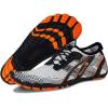 imageWater Shoes for Men Barefoot QuickDry Aqua Sock Outdoor Athletic Sport Shoes for Kayaking Boating Hiking Surfing WalkingMwhite