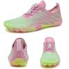 imageWater Shoes for Men Barefoot QuickDry Aqua Sock Outdoor Athletic Sport Shoes for Kayaking Boating Hiking Surfing WalkingPinkGreen