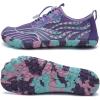 imageWater Shoes for Men Barefoot QuickDry Aqua Sock Outdoor Athletic Sport Shoes for Kayaking Boating Hiking Surfing WalkingPurple
