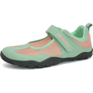 imageWateLves Water Shoes Mens Womens Barefoot Beach Swim Shoes QuickDry Aqua Socks Pool Shoes for Surf Yoga Water AerobicsGreenMary Jane