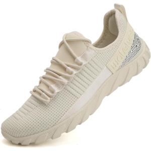 imageWateLves Water Shoes Mens Womens Barefoot Beach Swim Shoes QuickDry Aqua Socks Pool Shoes for Surf Yoga Water AerobicsRhinestone Beige