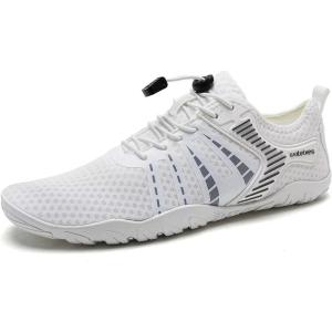 imageWateLves Water Shoes Mens Womens Beach Swim Shoes QuickDry Aqua Socks Pool Shoes for Surf Yoga Water AerobicsYWhite