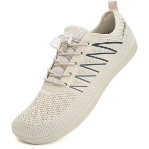 imageWateLves Wide Water Shoes Mens Womens BeachSwimAquaBarefoot Shoes Breathable ampamp NonSlip ampamp Optimal Relaxation Walking SneakersBeige