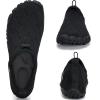 imageWateLves Barefoot Water Shoes Women Men Minimalist Comfortable Walking Shoes Beach Outdoor Running SneakersBlack