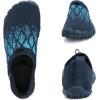 imageWateLves Barefoot Water Shoes Women Men Minimalist Comfortable Walking Shoes Beach Outdoor Running SneakersBlue