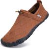 imageWateLves Barefoot Water Shoes Women Men Minimalist Comfortable Walking Shoes Beach Outdoor Running SneakersBrown