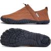 imageWateLves Barefoot Water Shoes Women Men Minimalist Comfortable Walking Shoes Beach Outdoor Running SneakersBrown