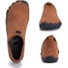 imageWateLves Barefoot Water Shoes Women Men Minimalist Comfortable Walking Shoes Beach Outdoor Running SneakersBrown