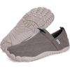 imageWateLves Barefoot Water Shoes Women Men Minimalist Comfortable Walking Shoes Beach Outdoor Running SneakersCamel
