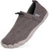 imageWateLves Barefoot Water Shoes Women Men Minimalist Comfortable Walking Shoes Beach Outdoor Running SneakersCamel