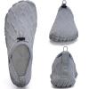 imageWateLves Barefoot Water Shoes Women Men Minimalist Comfortable Walking Shoes Beach Outdoor Running SneakersGrey