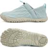 imageWateLves Barefoot Water Shoes Women Men Minimalist Comfortable Walking Shoes Beach Outdoor Running SneakersLight Blue