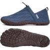 imageWateLves Barefoot Water Shoes Women Men Minimalist Comfortable Walking Shoes Beach Outdoor Running SneakersMalad Blue