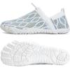 imageWateLves Barefoot Water Shoes Women Men Minimalist Comfortable Walking Shoes Beach Outdoor Running SneakersMixed White