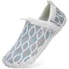 imageWateLves Barefoot Water Shoes Women Men Minimalist Comfortable Walking Shoes Beach Outdoor Running SneakersMixed White