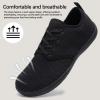 imageWateLves Mens Womens Water Shoes WideToe Breathable Comfortable Quick Dry Minimalist Barefoot ShoesBlack