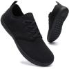 imageWateLves Mens Womens Water Shoes WideToe Breathable Comfortable Quick Dry Minimalist Barefoot ShoesBlack