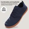 imageWateLves Mens Womens Water Shoes WideToe Breathable Comfortable Quick Dry Minimalist Barefoot ShoesBlue