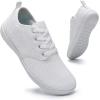 imageWateLves Mens Womens Water Shoes WideToe Breathable Comfortable Quick Dry Minimalist Barefoot ShoesWhite