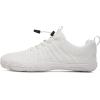 imageWateLves Water Shoes Men Women Beach Barefoot Aqua Socks Breathable Wide Swim Outdoor Walking Anti Slip Pool Shoes for Hiking Kayaking Diving SurfingAwhite