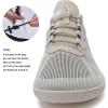 imageWateLves Wide Water Shoes Womens Mens Barefoot Beach Shoes Breathable Mesh Walking Sneakers Zero Drop Minimalist Shoes146Beige