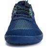 imageWateLves Wide Water Shoes Womens Mens Barefoot Beach Shoes Breathable Mesh Walking Sneakers Zero Drop Minimalist Shoes146Navy Green