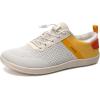 imageWateLves Wide Water Shoes Womens Mens Barefoot Beach Shoes Breathable Mesh Walking Sneakers Zero Drop Minimalist Shoes147Beige