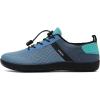 imageWateLves Wide Water Shoes Womens Mens Barefoot Beach Shoes Breathable Mesh Walking Sneakers Zero Drop Minimalist Shoes147Gray Blue