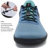 imageWateLves Wide Water Shoes Womens Mens Barefoot Beach Shoes Breathable Mesh Walking Sneakers Zero Drop Minimalist Shoes147Gray Blue