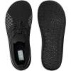 imageWateLves Wide Water Shoes Womens Mens Barefoot Zero Drop Shoes Beach Walking SneakersBlack