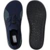 imageWateLves Wide Water Shoes Womens Mens Barefoot Zero Drop Shoes Beach Walking SneakersNavy Blue