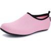 imageWateLves Womens and Mens Kids Water Shoes Barefoot QuickDry Aqua Socks for Beach Swim Surf Yoga Exercise174pink