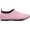 imageWateLves Womens and Mens Kids Water Shoes Barefoot QuickDry Aqua Socks for Beach Swim Surf Yoga Exercise174pink