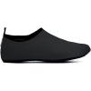 imageWateLves Womens and Mens Kids Water Shoes Barefoot QuickDry Aqua Socks for Beach Swim Surf Yoga Exercise253black