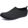 imageWateLves Womens and Mens Kids Water Shoes Barefoot QuickDry Aqua Socks for Beach Swim Surf Yoga Exercise254black