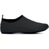 imageWateLves Womens and Mens Kids Water Shoes Barefoot QuickDry Aqua Socks for Beach Swim Surf Yoga Exercise255black