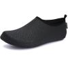 imageWateLves Womens and Mens Kids Water Shoes Barefoot QuickDry Aqua Socks for Beach Swim Surf Yoga Exercise255black