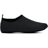 imageWateLves Womens and Mens Kids Water Shoes Barefoot QuickDry Aqua Socks for Beach Swim Surf Yoga Exercise256black