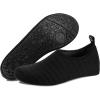 imageWateLves Womens and Mens Kids Water Shoes Barefoot QuickDry Aqua Socks for Beach Swim Surf Yoga ExerciseAlxyblack