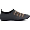 imageWateLves Womens and Mens Kids Water Shoes Barefoot QuickDry Aqua Socks for Beach Swim Surf Yoga ExerciseBlack Beer