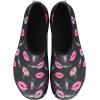 imageWateLves Womens and Mens Kids Water Shoes Barefoot QuickDry Aqua Socks for Beach Swim Surf Yoga ExerciseBlack Lipstick