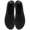 imageWateLves Womens and Mens Kids Water Shoes Barefoot QuickDry Aqua Socks for Beach Swim Surf Yoga ExerciseBlackDots