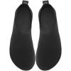 imageWateLves Womens and Mens Kids Water Shoes Barefoot QuickDry Aqua Socks for Beach Swim Surf Yoga ExerciseBlistersblack